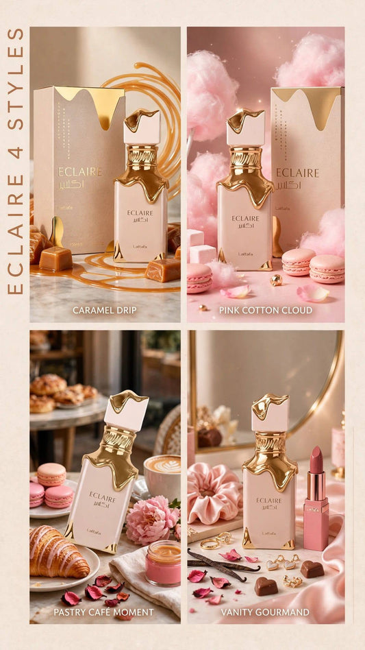 ECLAIRE 4 Styles Lattafa - Todos os estilos